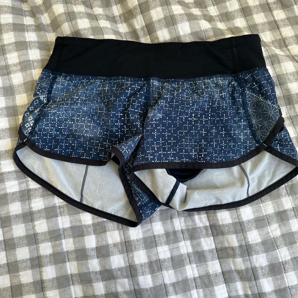 Lululemon speed run shorts
